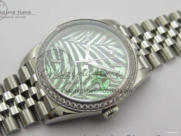 Bracelet 1:1 BP Best on Edition DateJust Dial SS 36 Green Maker New Jubilee 126284 0414